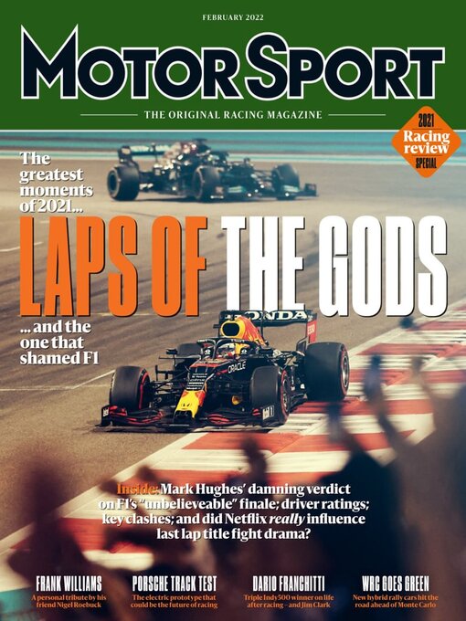 Cover image for Motor Sport Magazine: Feb 01 2022